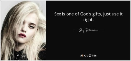 sex is one of God's gifts